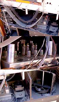 The inner working of a tube organ: Rever, Tube Amplifier and Leslie