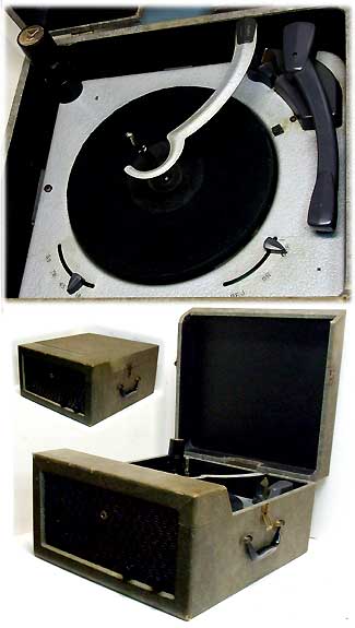 Vintage 50's tube record changer